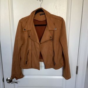 Chestnut suede jacket